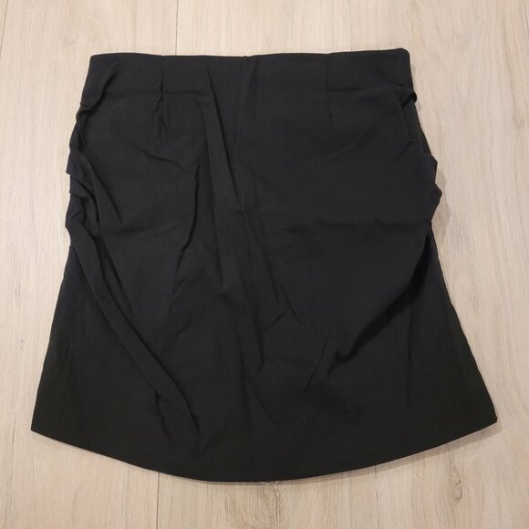 ZARA | Ruched Shell Button Skirt | Sz. M - Picture 8 of 8